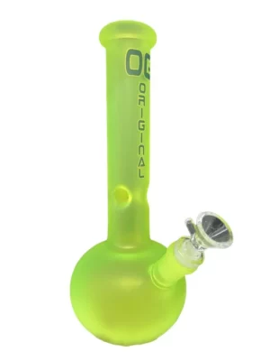 YELLOW BONG WITH A BOWL