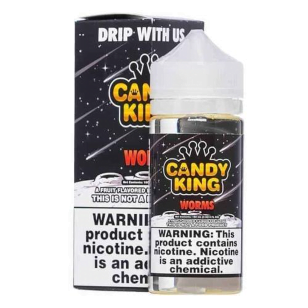 CANDY KING SOUR WORMS 100ML
