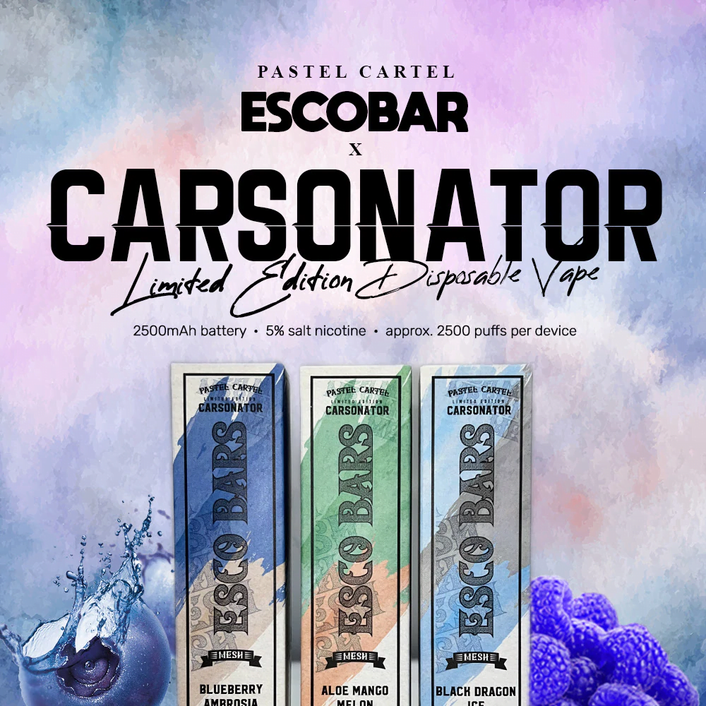 Esco Bars Carsonator 2500 Disposables 10PC 2