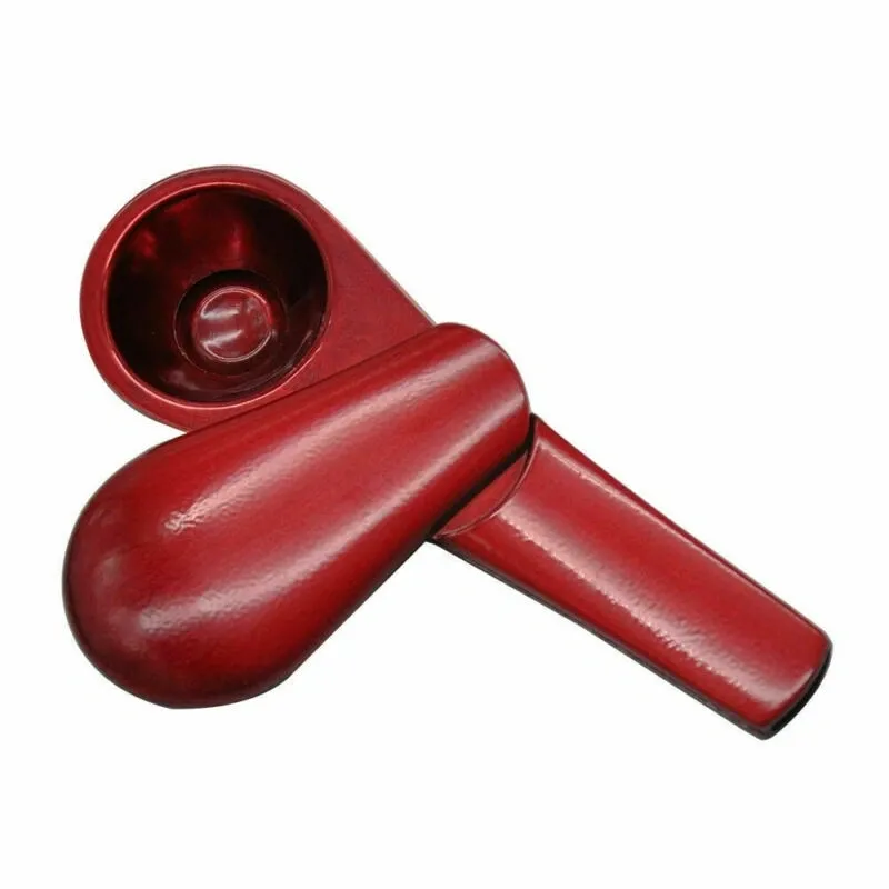 RED Portable Magnetic Metal Tobacco Spoon Smoking Pipe Accessories With Gift Box