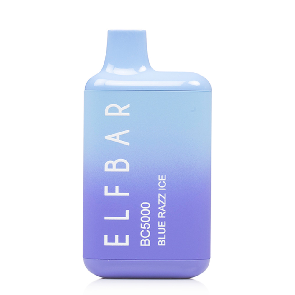 Shop ELF BAR BC5000 Blue Razz Ice Disposable Vape Device