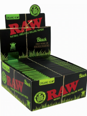 Raw Black Organic Hemp