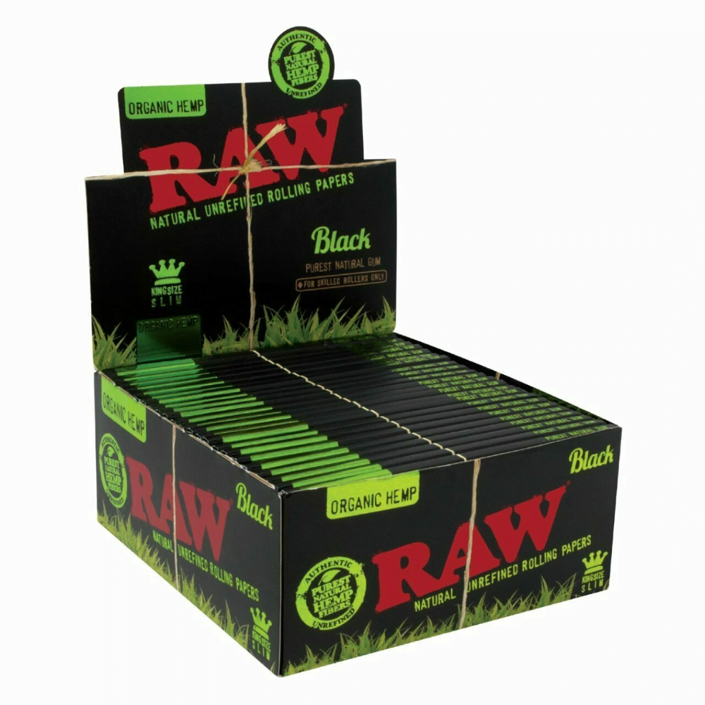 RAW Black Organic Hemp
